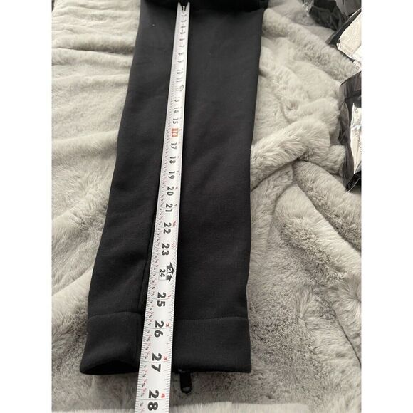 Athlete XS Cozy Karma Zip Pant, Black Soft Pants Joggers NWT Fleece Lining - Picture 13 of 13